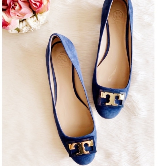 TORY BURCH Suede Pumps LIKE NEW! - Picture 4 of 8